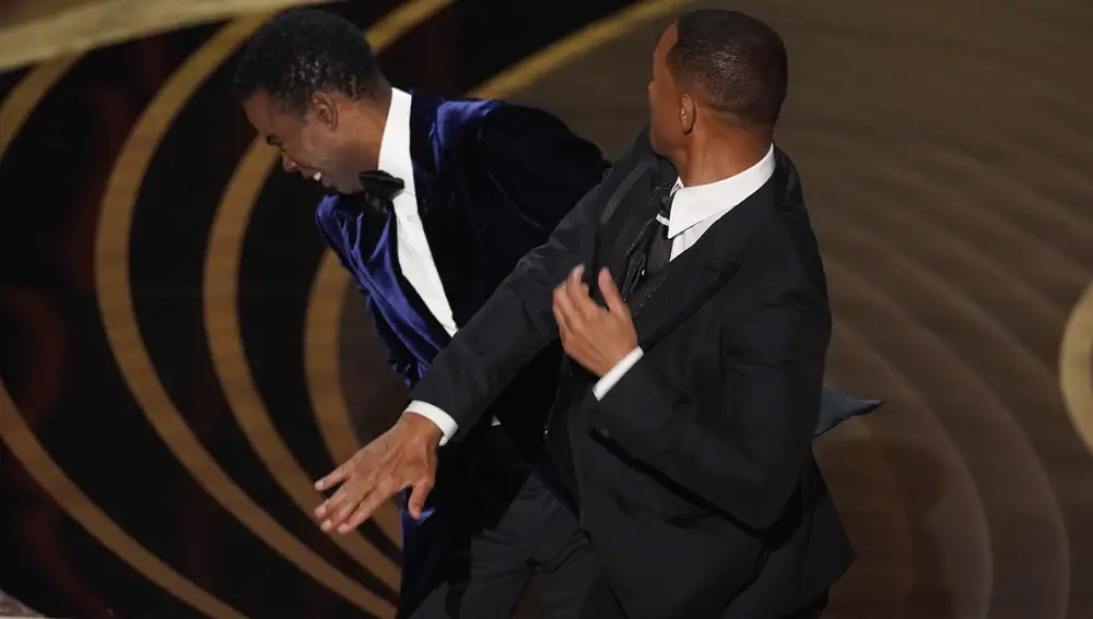 Will Smith, en el momento en que pegó a Chris Rock en los Oscar 2022