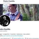 Twitter del compositor venezolano Pedro Castillo