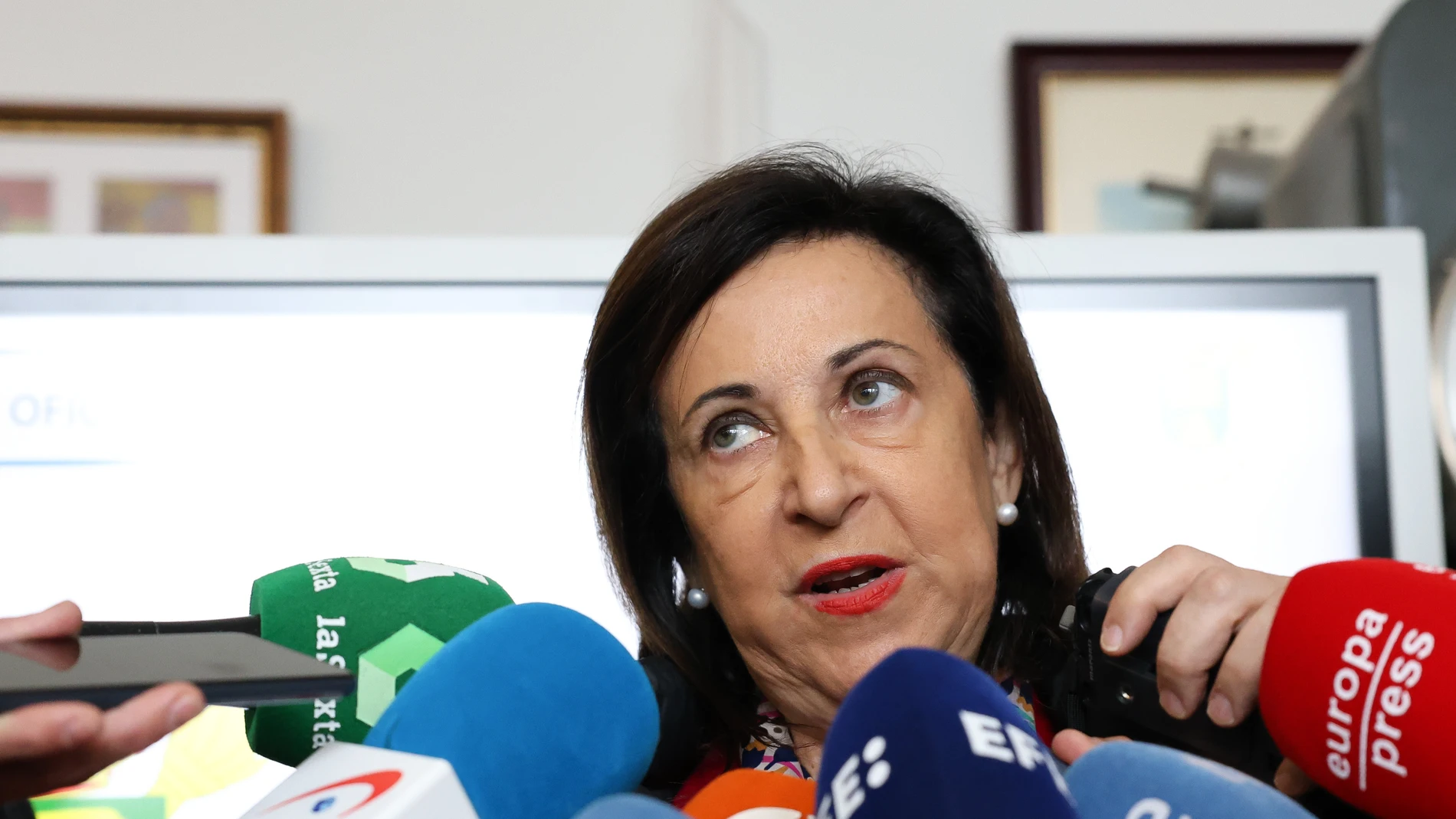 La ministra de Defensa, Margarita Robles