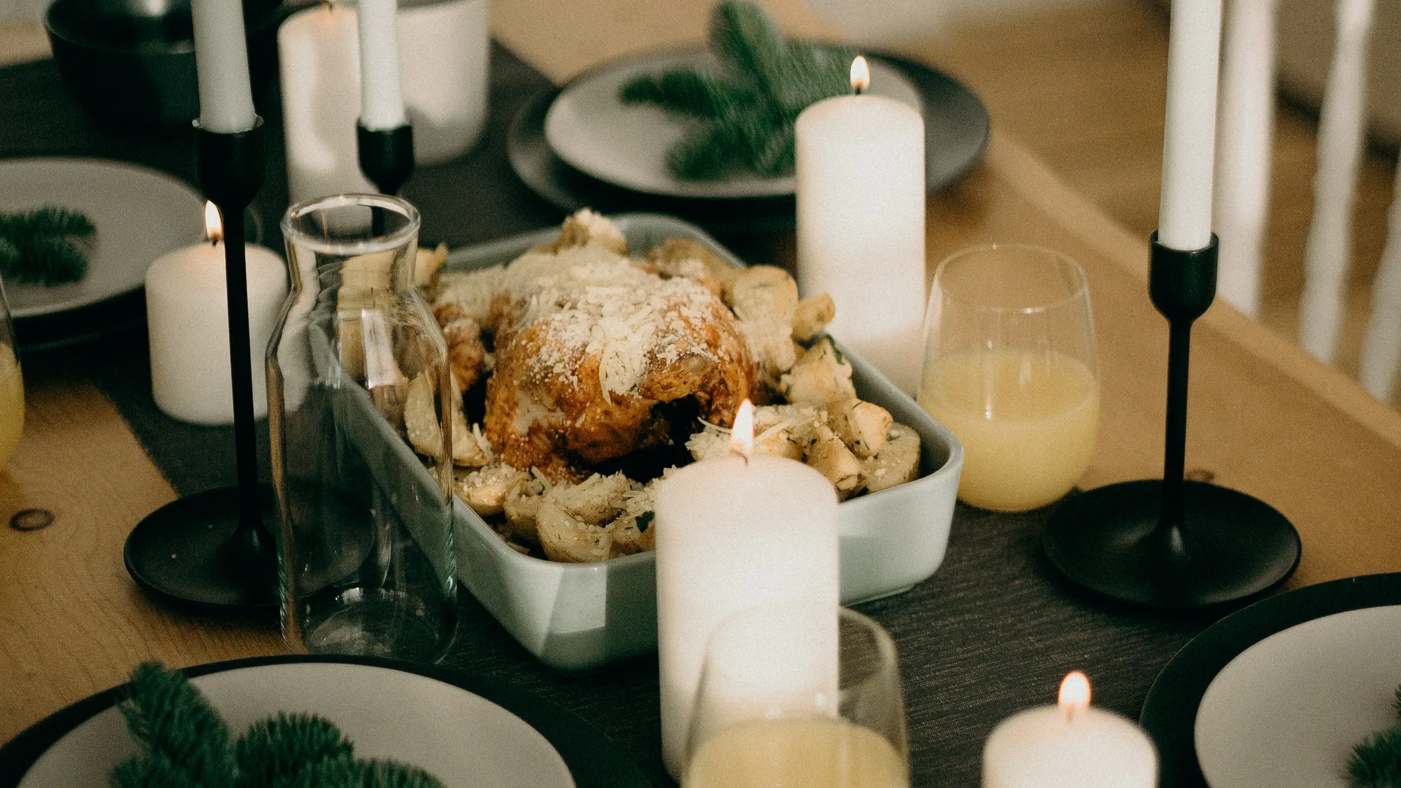 Ideas de decoración para tu mesa en Navidad