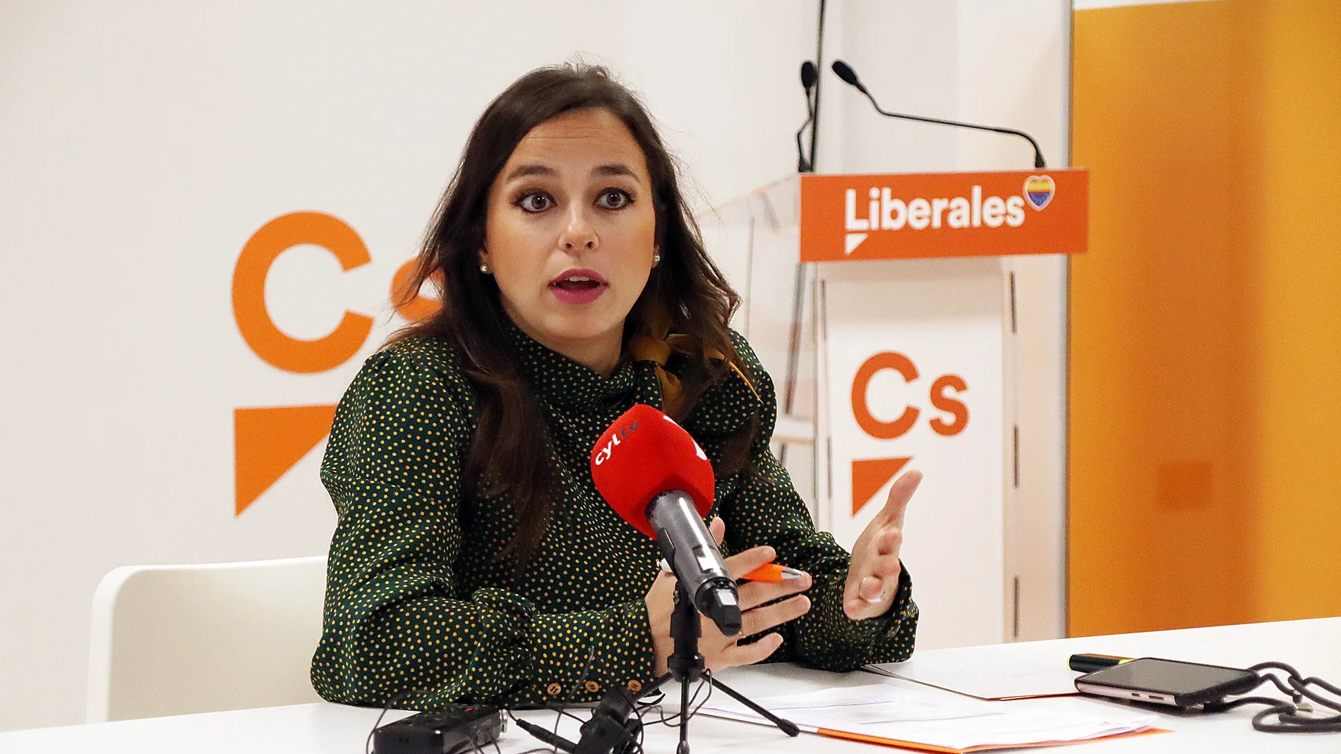 Gemma Villarroel, presidenta de Cs en Castilla y León