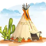 Los tipis se usaban como viviendas temporales por muchas tribus indias, incluidas las tribus Sioux, Cheyenne y Blackfoot | Fuente: genial.guru