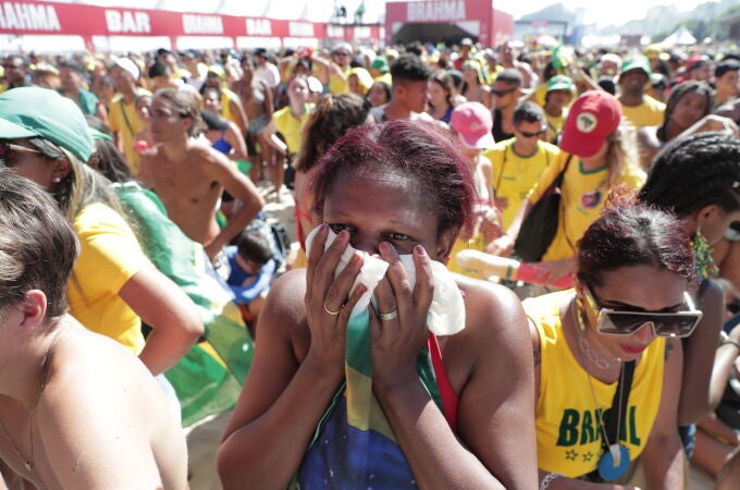 Brasil llora la eliminación del gran favorito en el Mundial de Qatar 2022