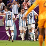 Argentina celebra el pase a semifinales