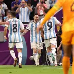 Argentina celebra el pase a semifinales
