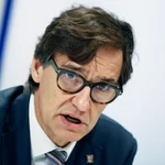 El líder del PSC y jefe de la oposición en Cataluña, Salvador Illa