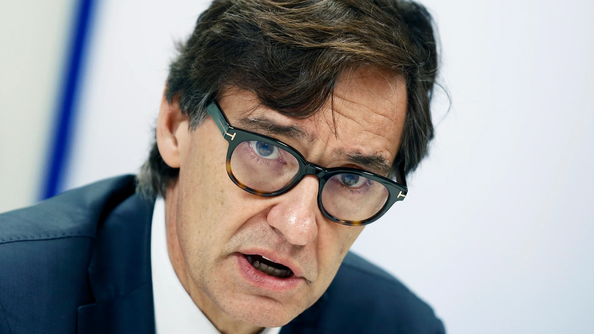 El líder del PSC y jefe de la oposición en Cataluña, Salvador Illa