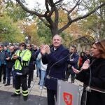 Acto celebrado en el Parque de la Esperanza de Zaragoza.