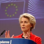 La presidenta de la Comisión Europea, Úrsula von der Leyen