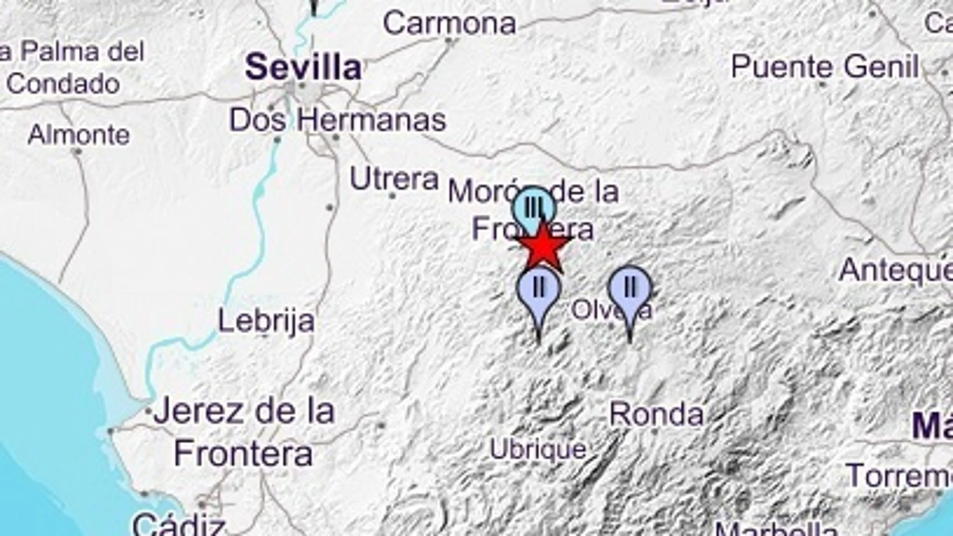 Registrado un terremoto de 3,5 grados con epicentro en Morón sentido en varios municipios de SevillaINSTITUTO GEOGRÁFICO NACIONAL13/12/2022