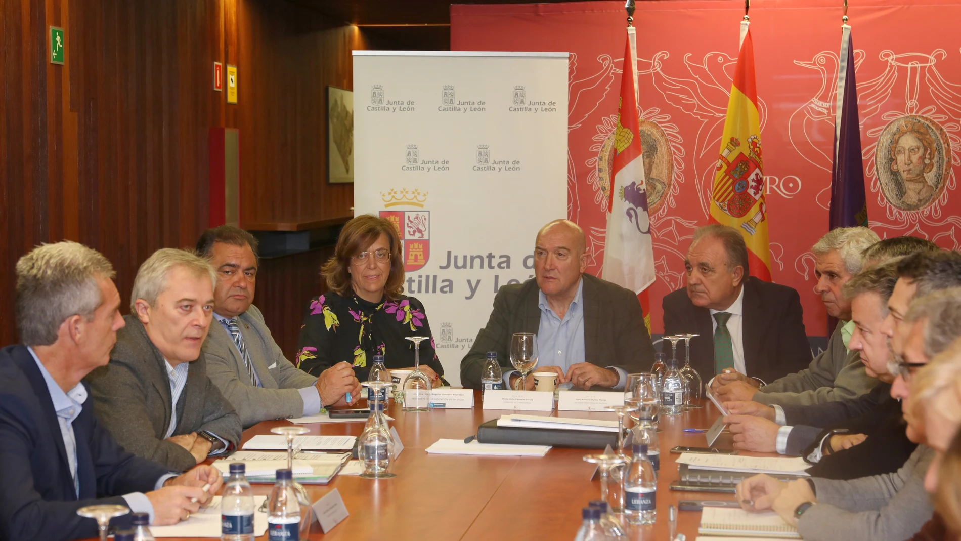 El consejero de la Presidencia preside la reunión de Coordinación Territorial con los delegados territoriales de la Junta