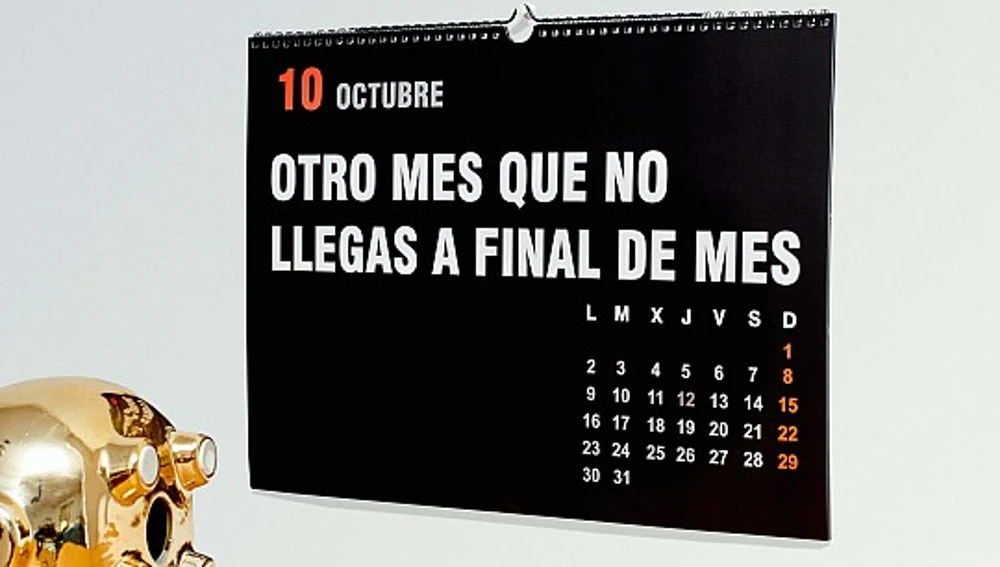 El calendario apocalíptico de Miss Miserable y otros divertidos regalos del  reverso tenebroso de Mr. Wonderful