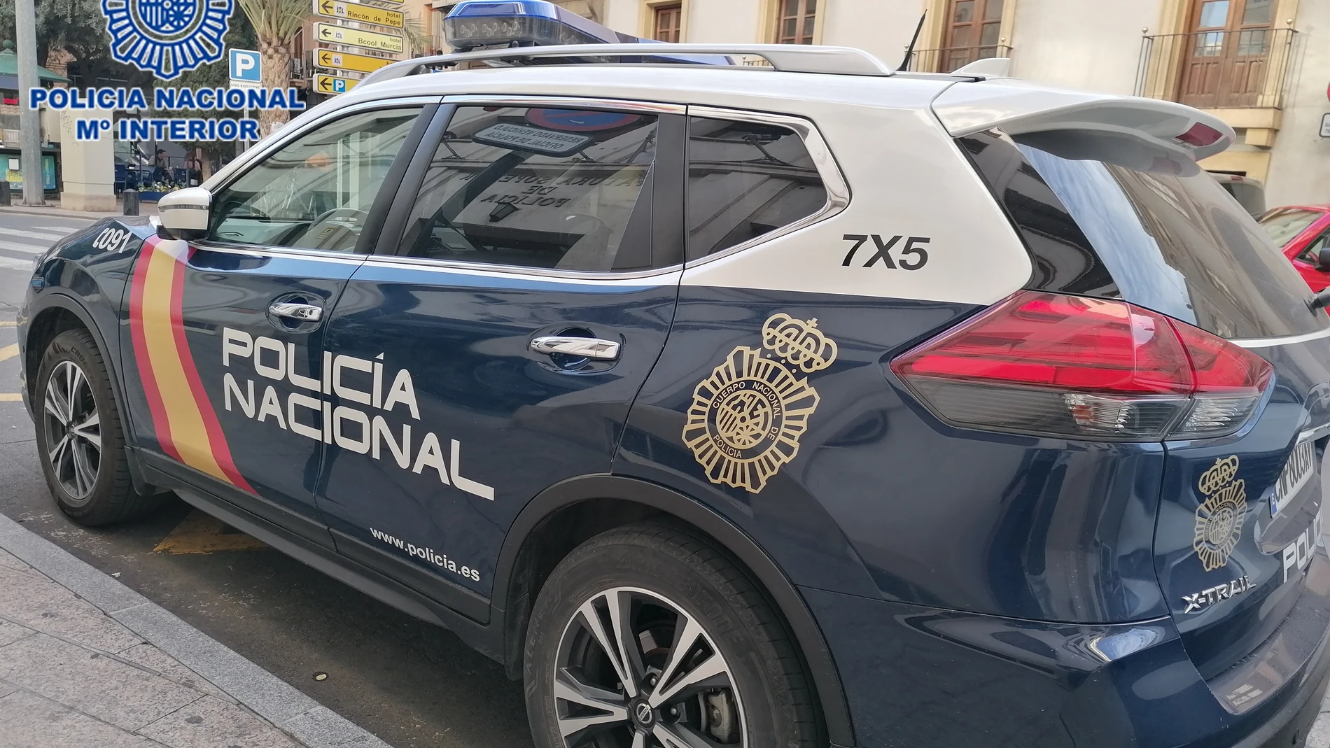 Detenido por forzar la puerta de un restaurante del centro de Murcia para robar la caja registradora