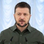 El presidente de Ucrania, Volodymyr Zelenski