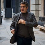 Patxi López durante la sesión de control del Gobierno celebrada este miércoles en el Congreso en Madrid