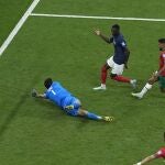 Kolo Muani marca el segundo gol de Francia