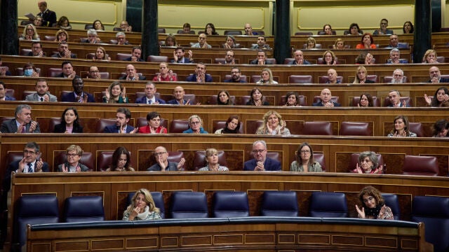 Imagen del hemiciclo del Congreso de los Diputados