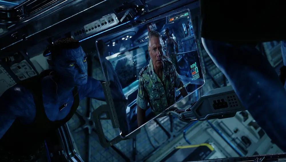 Stephen Lang como Miles Quaritch en &quot;Avatar: el camino del agua&quot; / 20th Century Studios via AP