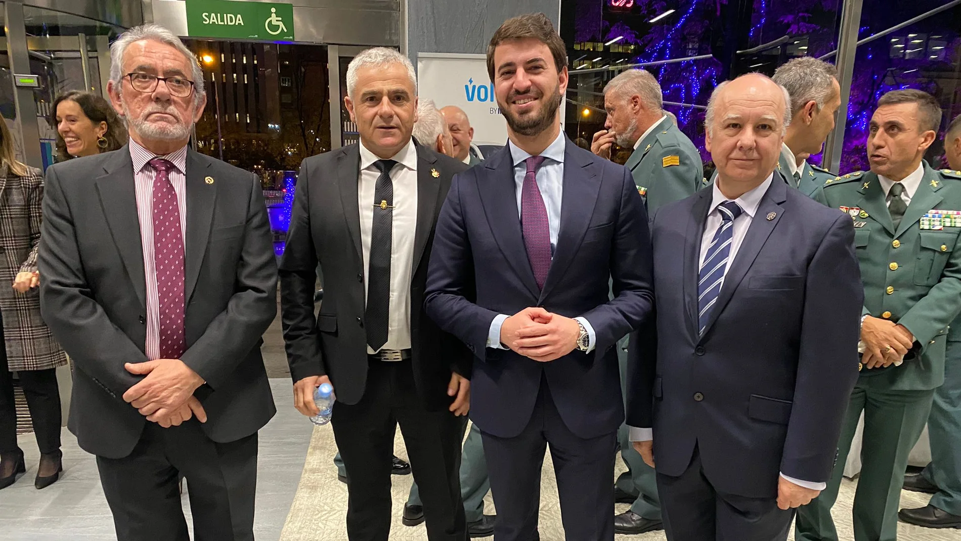 El vicepresidente de la Junta de Castilla y León, Juan García-Gallardo, asistió esta tarde en Madrid a la gala de entrega de los premios anuales de la Fundación Víctimas del Terrorismo