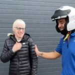 Fernando Alonso junto a Susana