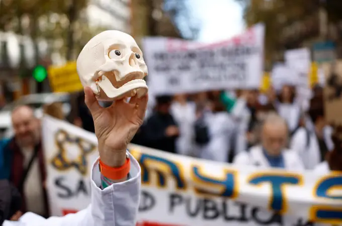 El sindicato de ferroviarios, entre los convocantes de la manifestación sanitaria de Madrid