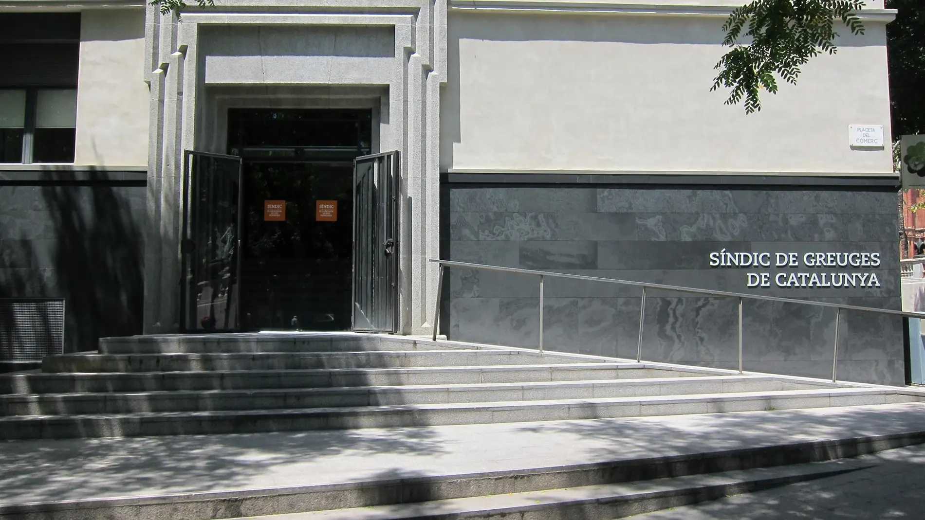 La sede del Síndic, en Barcelona