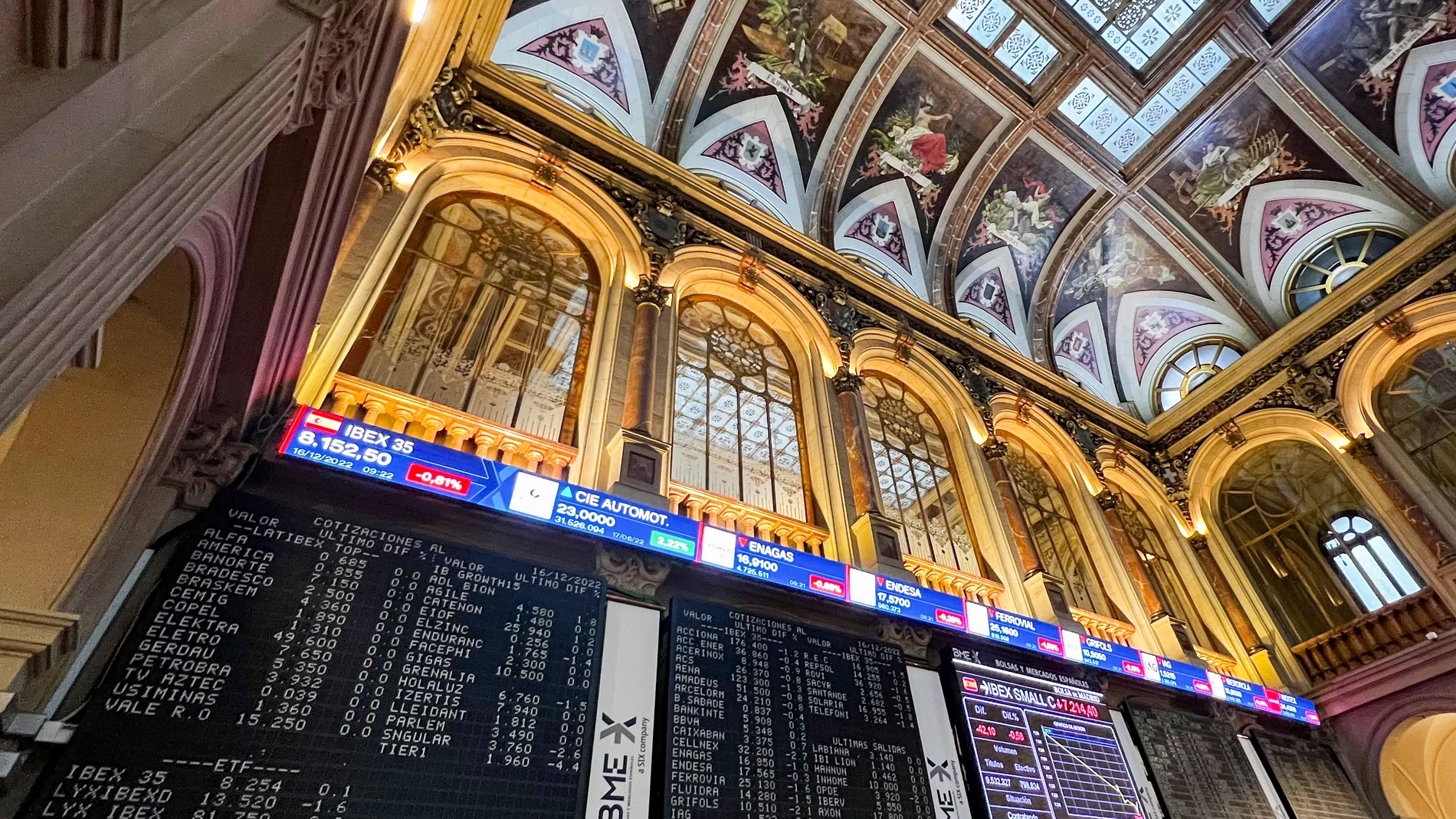 La Bolsa ha caído este viernes, 16 de diciembre