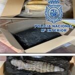 Material incautado en la operación 'Mollete'