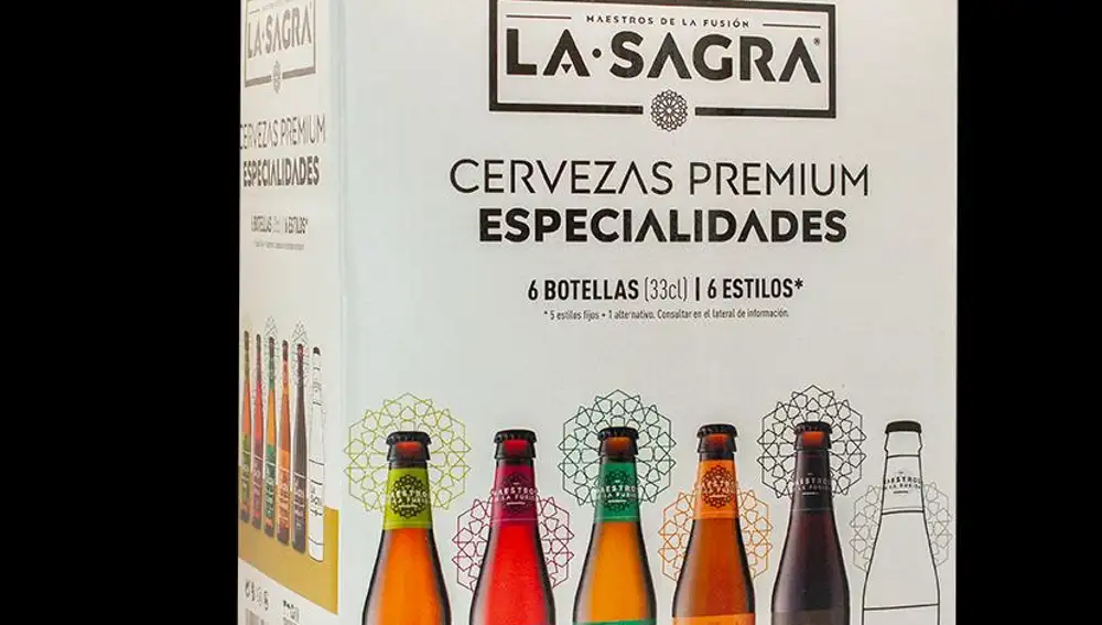 Packs de cervezas LA SAGRA