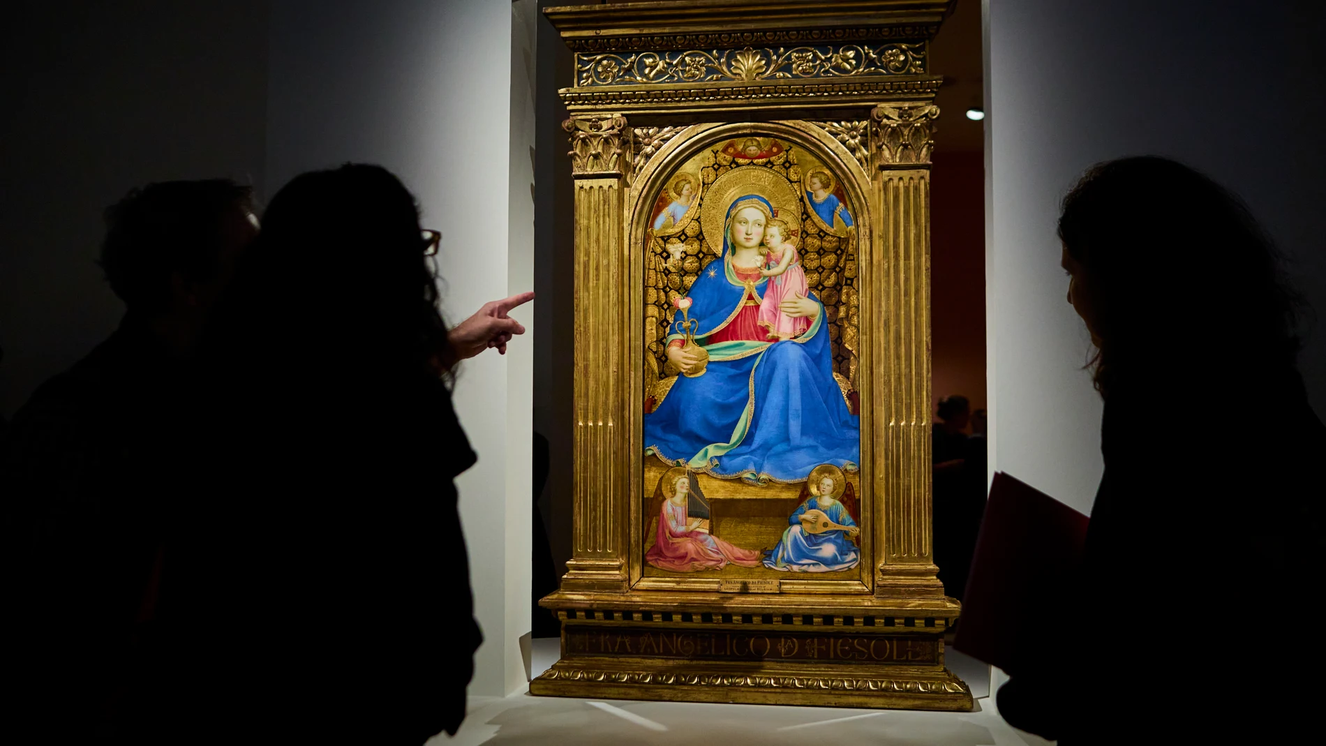 El Museo Nacional Thyssen-Bornemisza presentó la restauración de La Virgen de la Humildad de Fra Angelico