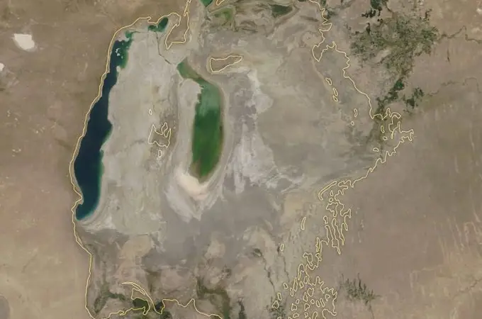 El calentamiento del clima se vincula a la desecación del Mar de Aral 