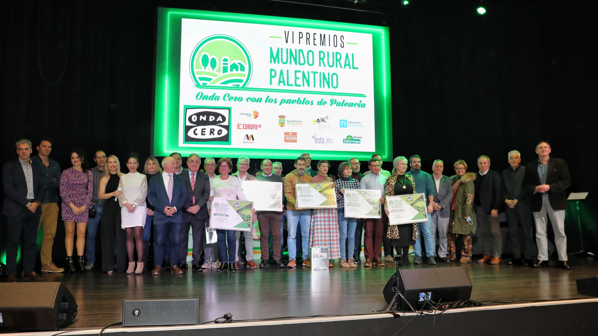 Onda Cero celebra la gala "Mundo Rural Palentino" en la localidad de Guardo