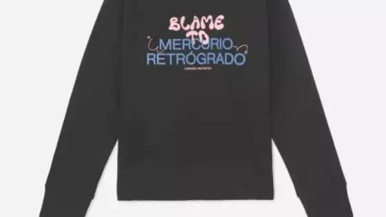 Sudadera Mercurio retrógrado.