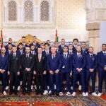 Mohammed VI, en la recepción al combinado marroquí después del Mundial de Qatar