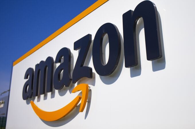 El logo de Amazon. (AP Photo/Michel Spingler, File)