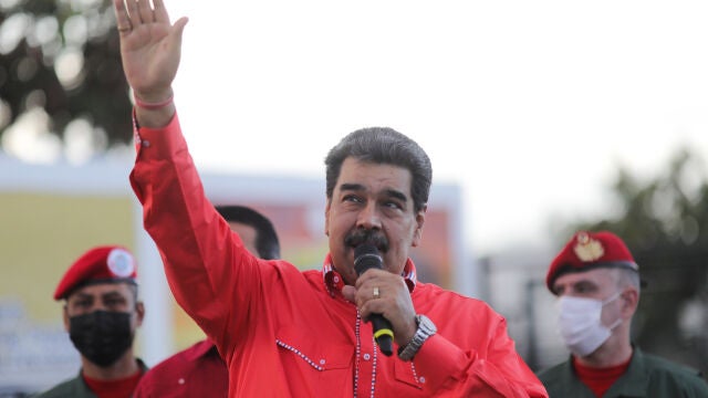 Nicolás Maduro en un acto de gobierno