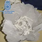 Droga intervenida en una operación de la Policía Nacional en Málaga. POLICÍA NACIONAL