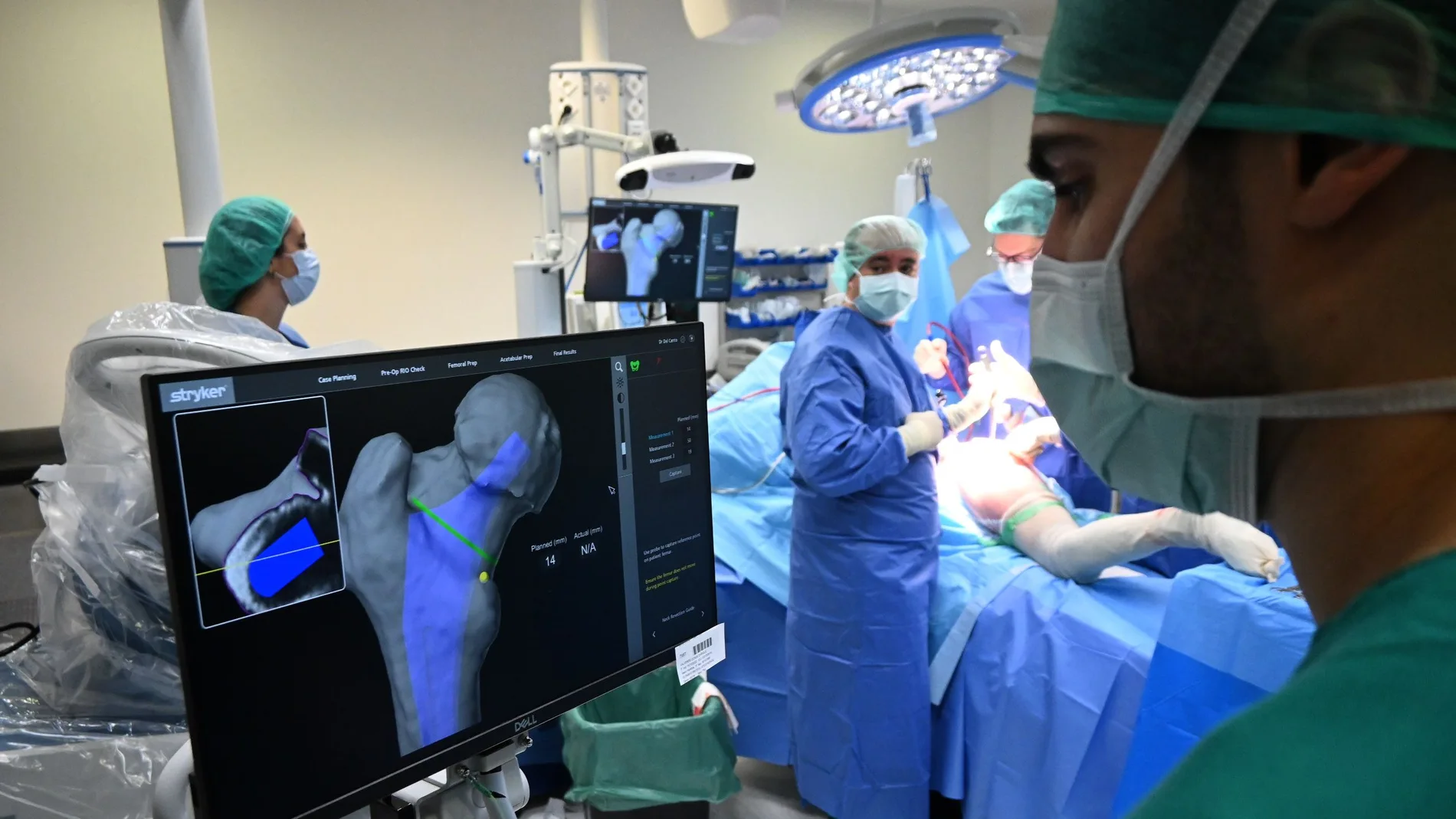 Operación de Cirugía Ortopédica y Traumatología del Hospital Clínico Universitario de Valladolid