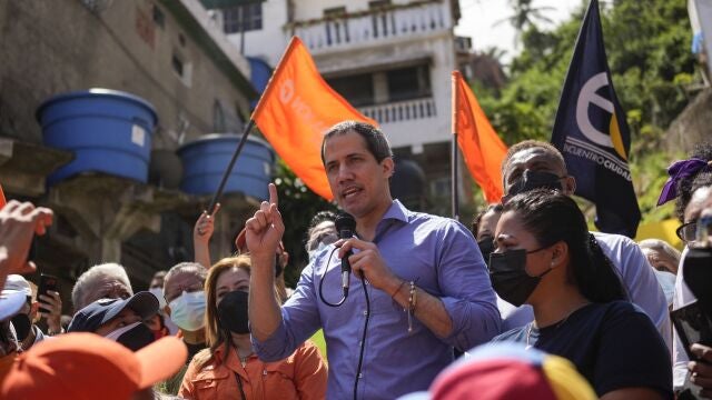 El líder de la oposición venezolana, Juan Guaidó