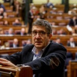 El portavoz del PSOE en el Congreso, Patxi López