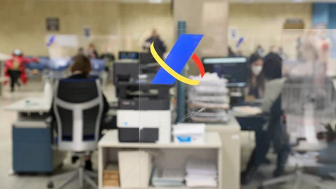 Una oficina de la Agencia Tributaria
