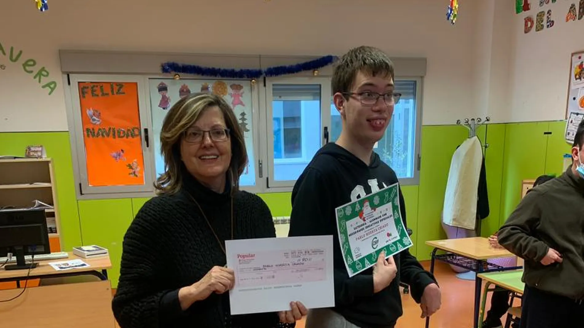 Ganador del Concurso Navideño de postales de CSIF de Palencia