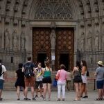Cataluña era el destino más visitado por los rusos. En la imagen, la Catedral de Barcelona