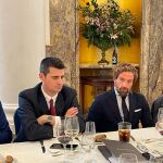 Gerardo Pérez, Faconauto, durante el encuentro con la Prensa