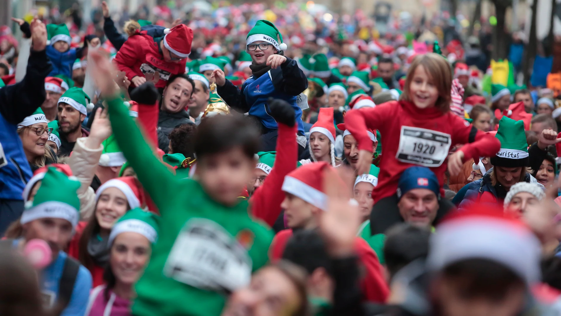 León celebra la vigésima quinta edición de la carrera San Silvestre Popular