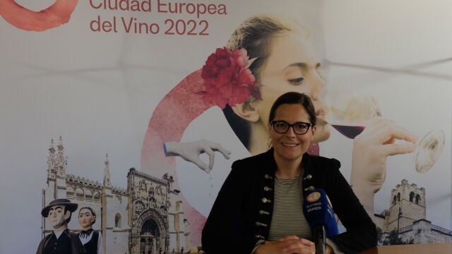 Olga Maderuelo, concejala de Promoción, Innovación y Turismo del Ayuntamiento de Aranda de Duero presenta la actividad