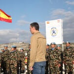 El presidente del Gobierno, Pedro Sánchez, visita este miércoles la Base Miguel de Cervantes, en Marjayun, (Líbano)