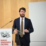 El vicepresidente de la Junta durante su participación en el Foro de Diario de Burgos.