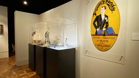 Una imagen de la exposición en el Museu de Badalona