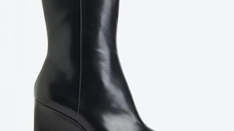 Botines de cuña, de H&M